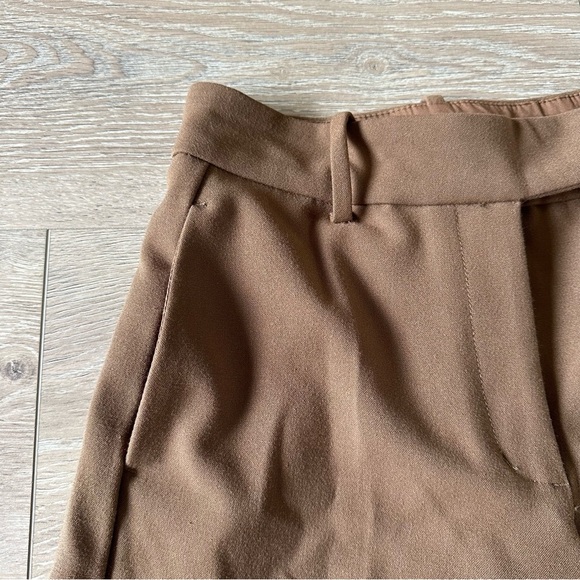 New Oak + Fort High Waisted Wide Leg Woven Pants Sz 0 - Picture 13 of 14